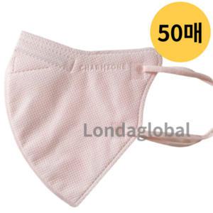 참존 톤업핏 블랙라벨 피치코랄 KF94 마스크 대형50입