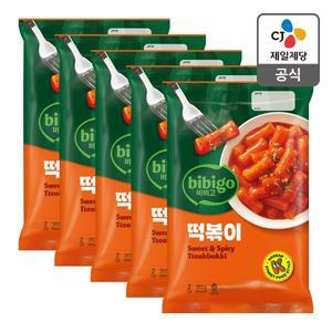 [CJ제일제당][본사배송][상온] 비비고 떡볶이 360g X 5개
