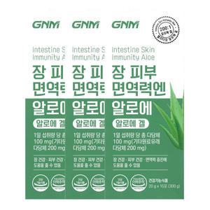 GNM자연의품격 장 피부 면역력엔 알로에 20g x 15포 x 3개 / 써클