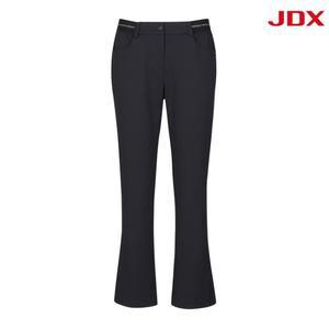 JDX 세이브존07 여성 밑단 트임 팬츠  X1PTV6705BK