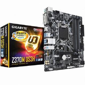 GIGABYTE Z370M DS3H 메인보드 8세대 9세대 백패널 포함 AS1개월