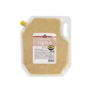 대상 쉐프원 18시간 고아낸 사골육수 2kg / 사골육수