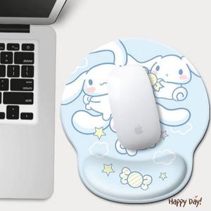 손목보호마우스패드 산리오 손목보호 메모리폼 캐릭터 마우스패드