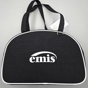 EMIS 이미스나일론 라운드 하프 백 블랙 매장정품