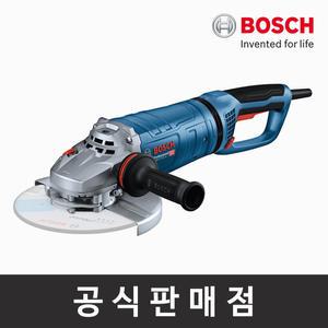 보쉬 정품 GWS 27-230 JR 유선 앵글그라인더 9인치 90도 회전핸들 전동그라인더 절삭공구 보쉬공구