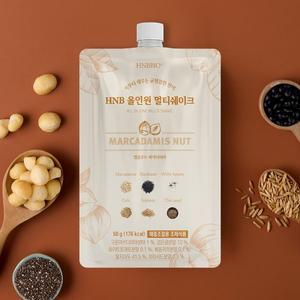 [기타]HNBBIO, 올인원 멀티 쉐이크 마카다미아 맛 1BOX(7개입)