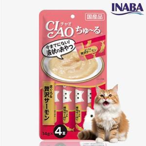 이나바 챠오츄르 참치 연어 4p (SC-143)