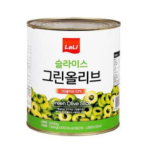라리 슬라이스 그린올리브 3kg