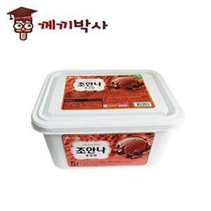 업소용초코아이스크림 업소용아이스크림 조안나대용량 1개 대용량아이스크림 업소용 초코5L