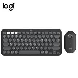 키스킨증정 로지텍 K380S+M350S 블랙 한글각인 블루투스 키보드 무소음 마우스세트
