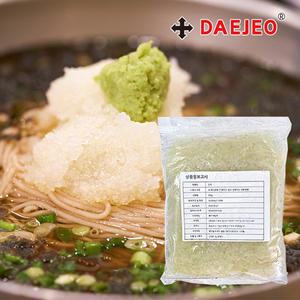 갈은 무 500g 간무 무스프레드 메밀소바 냉모밀 우동 일식 와사비
