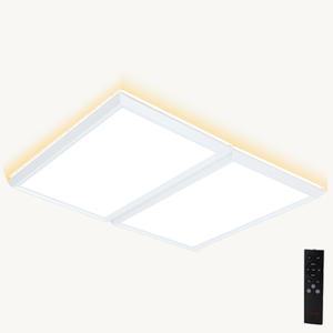 LED 거실등 100W 사각 투톤 빛색상 조절