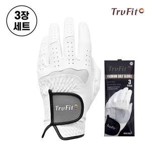 [갤러리아] [TRUFIT] 트루핏 24년 신상품 프리미엄 합피장갑 골프장갑 3 장 1팩