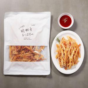 [품질보장] 더먹다 자연오감 바베큐 조미 오징어 400g 맥주 안주 주전부리 건어물