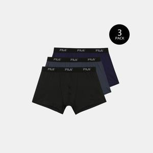 [ 언더웨어] 리니어 로고밴드 남성 드로즈 3팩 (FI4DRF1103M_BLK)