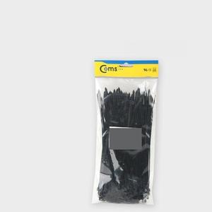 Coms 케이블 타이(100pcs)CHS-5x200 검정 200mm x 5mm (WFFPFBO)