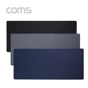 Coms 패브릭 키보드 패드 Jean 300x700x3(mm) 청색 (WFFPFGU)