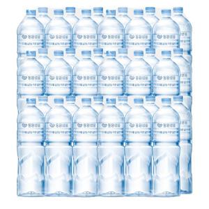 동원샘물 무라벨 생수 2L 36병