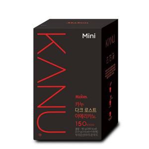 [필드먼트] 맥심 카누 미니 다크 로스트 아메리카노 150개입