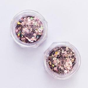 [HYIJS3HY_4B]네일재료 color 글리터 2 로즈타임