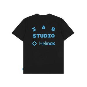 [정품 보증] IAB Studio x Helinox T-Shirt Black 아이앱 스튜디오 x 헬리녹스 티셔츠 블랙