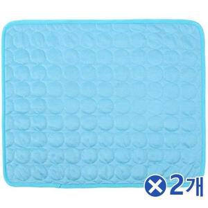 [IXHGE652_4B]반려견 쿨매트 블루 60x50cmx2개 애견쿠션