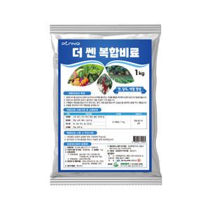 더 쎈 복합비료 1kg 원예 텃밭 주말농장 모든 식물용