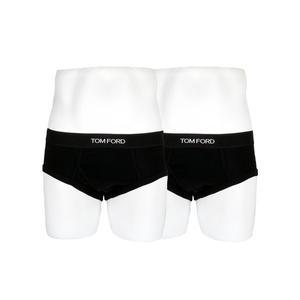 [톰포드] 삼각 남자팬티 바디프로필 속옷 블랙 2장 세트 T4XC1 002
