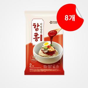 [아워홈] 함흥 비빔냉면 422g, 8개