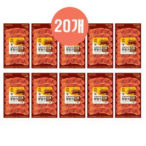 CJ 백설 숯불갈비 후랑크 120g x 20개