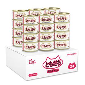 도모다찌 고양이캔 참치치킨 80g x 24개
