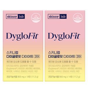 스키니랩 다이글로핏 다이어트 코어 14정 2개 (4주분)