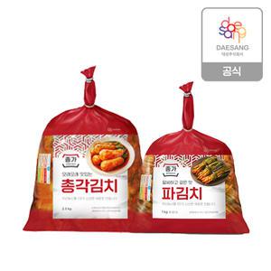 (m)총각김치2.3kg+파김치1kg
