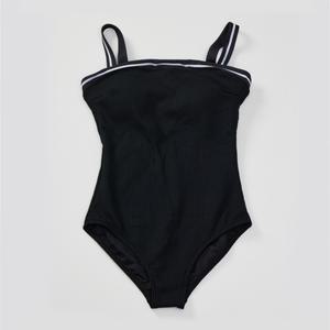 빌라봉 여성 와플 썸머 원피스 수영복 (WF11BK062BLK)