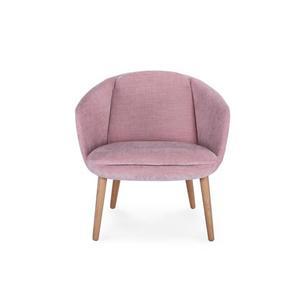 [무케 공식수입] 케베 KEBE_사일로 우드 라운지 체어 Elastron Fabric (26colors)
