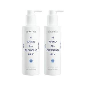 듀이트리 하이 아미노 올 클렌징 밀크 200ml x 2