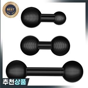 17mm/20mm/25mm 볼 헤드 어댑터 Gopro Insta360 용 확장 이중 연결 브래킷 Osmo 카메라 홀더 전화 스탠드 G