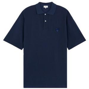 MAISON KITSUNE 25SS BOLD FOX HEAD PATCH OVERSIZE POLO MM00202KJ7010-P492 볼드 폭스 헤드 패치 오버사