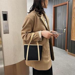 [라일리] Rly 모모 캔버스 토트백 블랙) 캔버스가방  9992561)