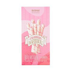 노브랜드 딸기웨이퍼롤 115g