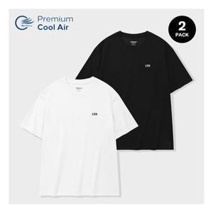 코드그라피 490 2PACK 스몰 스퀘어 로고 반소매 티셔츠 795924