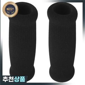 스폰지 보행 손잡이 커버 지팡이 그립 노인 의자 목발 두꺼운 교체 2 개