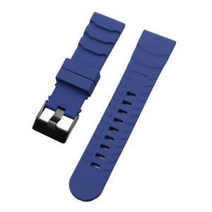 남성용 방수 실리콘 시계 밴드, 불소 고무 스트랩, Luminox XS3749 3789 3741 시계줄, 손목 액세서리, 24mm