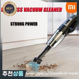 Xiaomi 120w 자동차 진공 청소기 Usb 충전 휴대용 무선 자동/가정/사무실/애완 동물 머리카락을위한 강력한