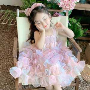 오로라 공주 드레스 여아 생일 원피스 캐미솔 스모크