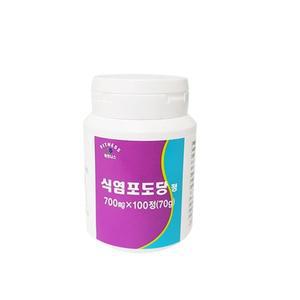[기타]휘트니스식품 식염포도당 700mg 100정 포도당
