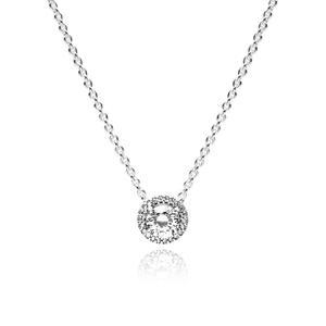 판도라 목걸이 타임리스 라운드 스파클 396240CZ-45