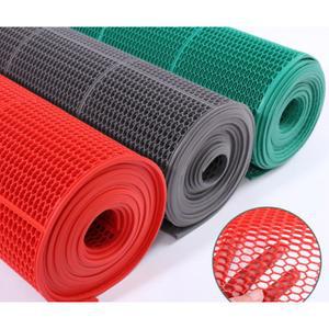 미끄럼방지 PVC 벌집매트 바닥 안전 받침대 벌집 고무바닥 1500x120