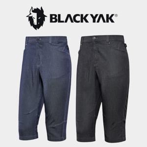 블랙야크 남성 테크라이크 데님7 팬츠 기능성 7부 청바지 등산 1BYHPM3009