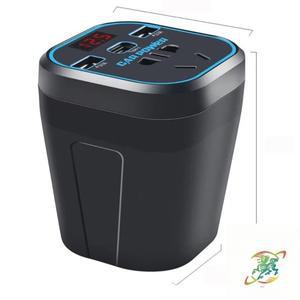150W 자동차 인버터 Dc 12v ~ 220V 전력 변환기 벅 Usb 자동차 전원 인버터 Dc 12v ~ 110V AC 자동차 충전
